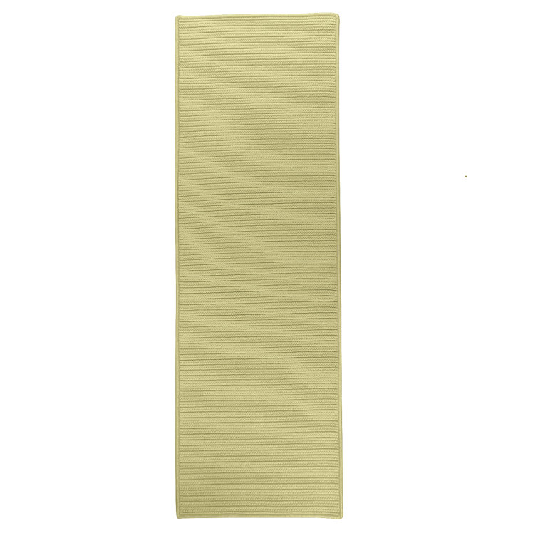 Tapis de couloir tressé beige Tapis décoratif