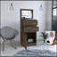 Commode Kamelot avec boîte à bijoux, armoire à une porte, miroir, deux tiroirs - noyer foncé