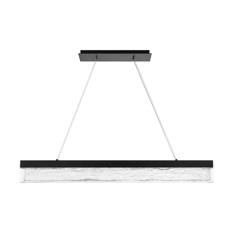 Effervescent 1 - Light LED Pendant, Black