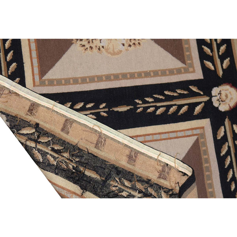 Hand Knotted Wool Geometric Area Rug