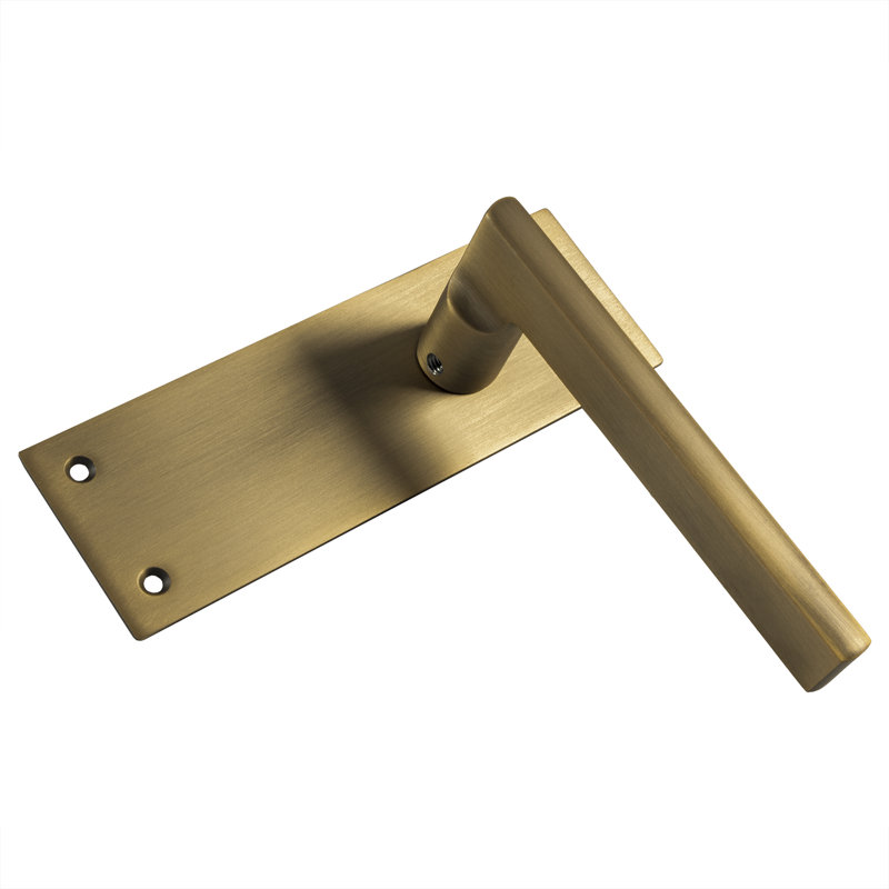 Maryanne Latch Door Handle, Antique Brass