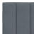 vidaXL Headboard Cushion Hanko Dark Grey 152 cm Velvet-697694261-697694265