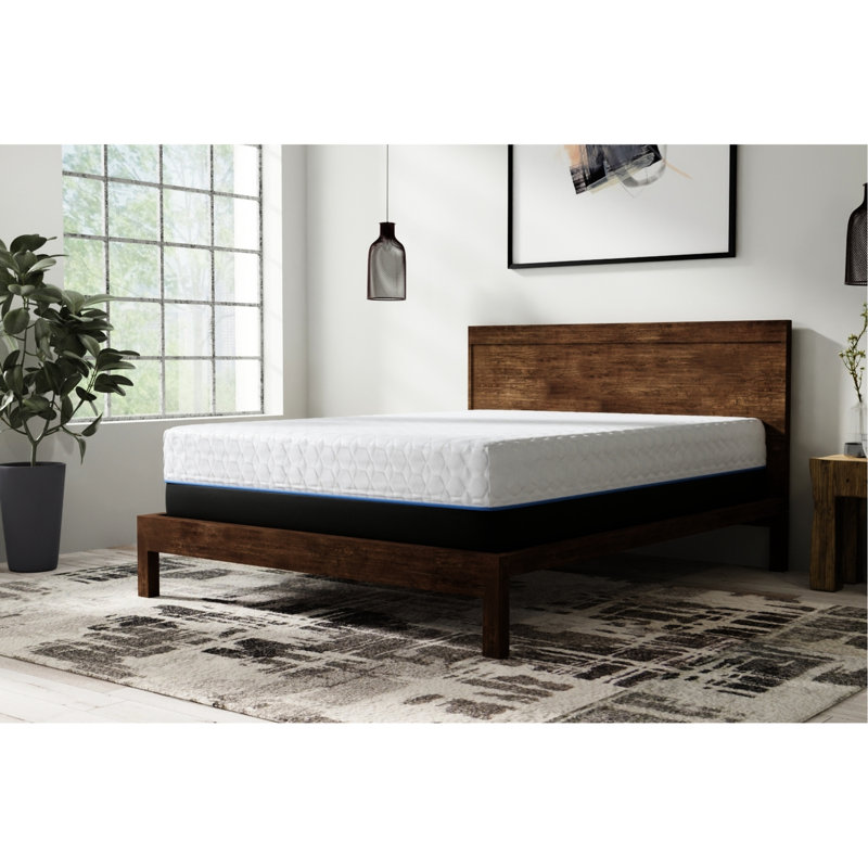 Très grand matelas - mousse à mémoire de forme en cuivre de 14 po avec aération pour lit approuvé, 14.11", King