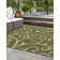 Hague Botanical Green Indoor/Outdoor Area Rug