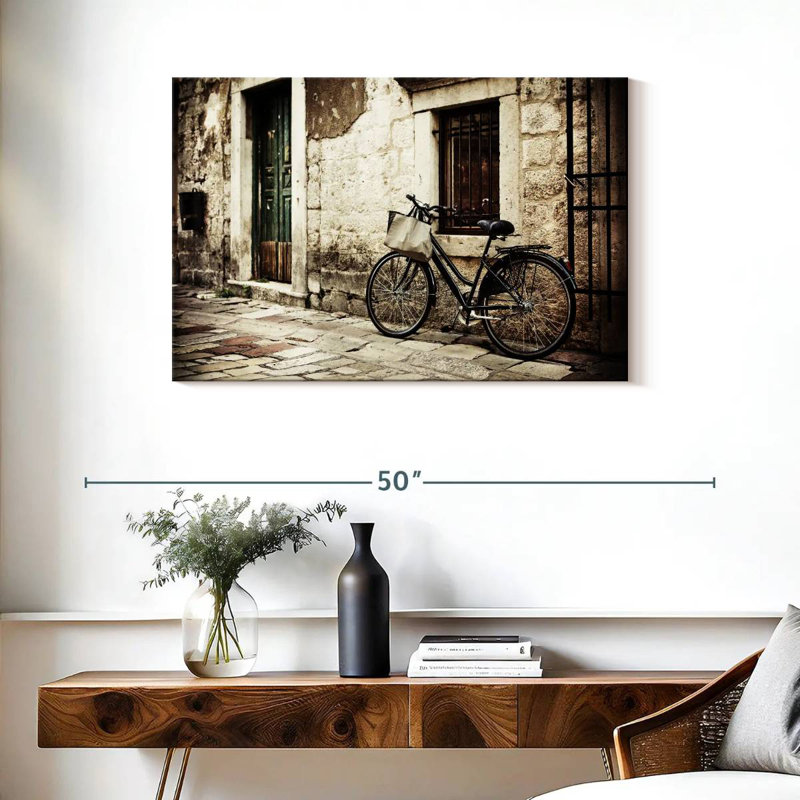 Mehar Bicycle Delivery, 24" H x 36" W