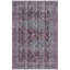 Tapis Penrose moderne abstrait gris en polyester lavable-679469575