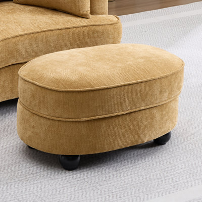 Verona 30.7" 2-In-1 Modern Upholstered Ottoman Coffee Table With Storage