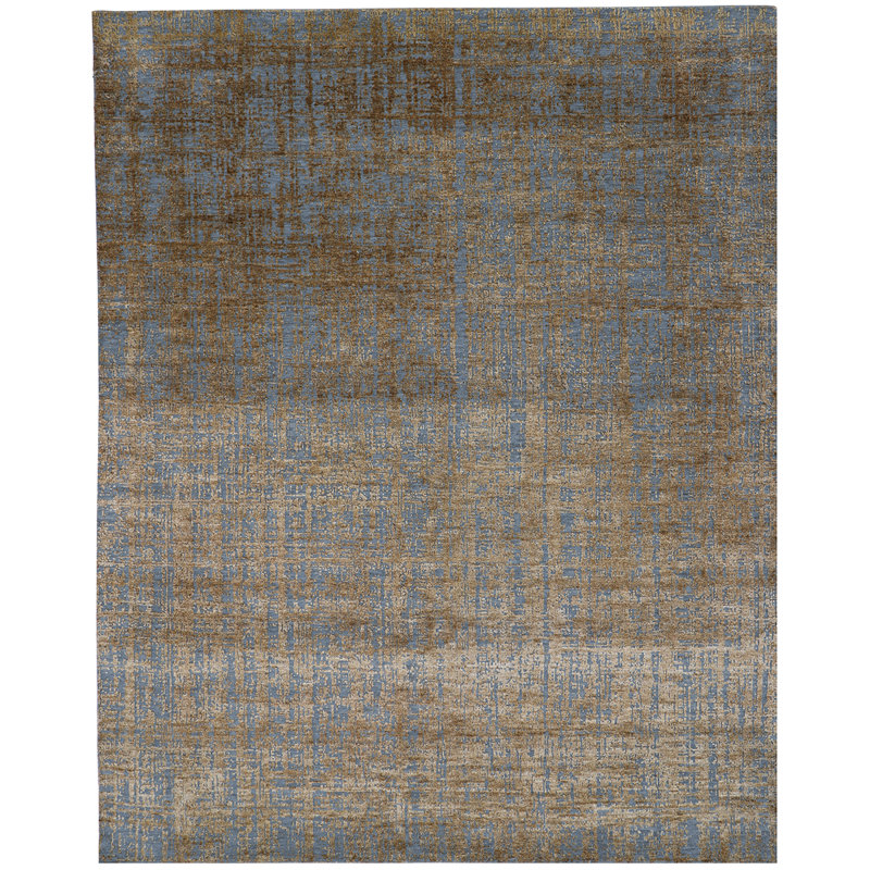 Area Rug in Gray, Rectangle 8' x 10'