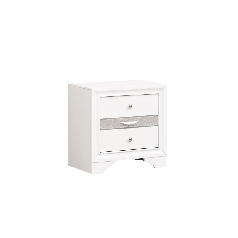 Table de nuit, Blanc
