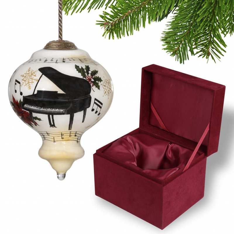 Ornement faîteau Grand Christmas Piano