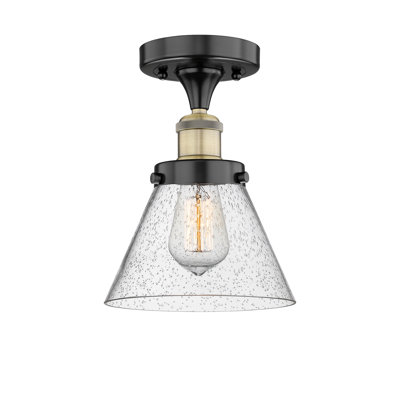 Magreb Glass Semi Flush Mount