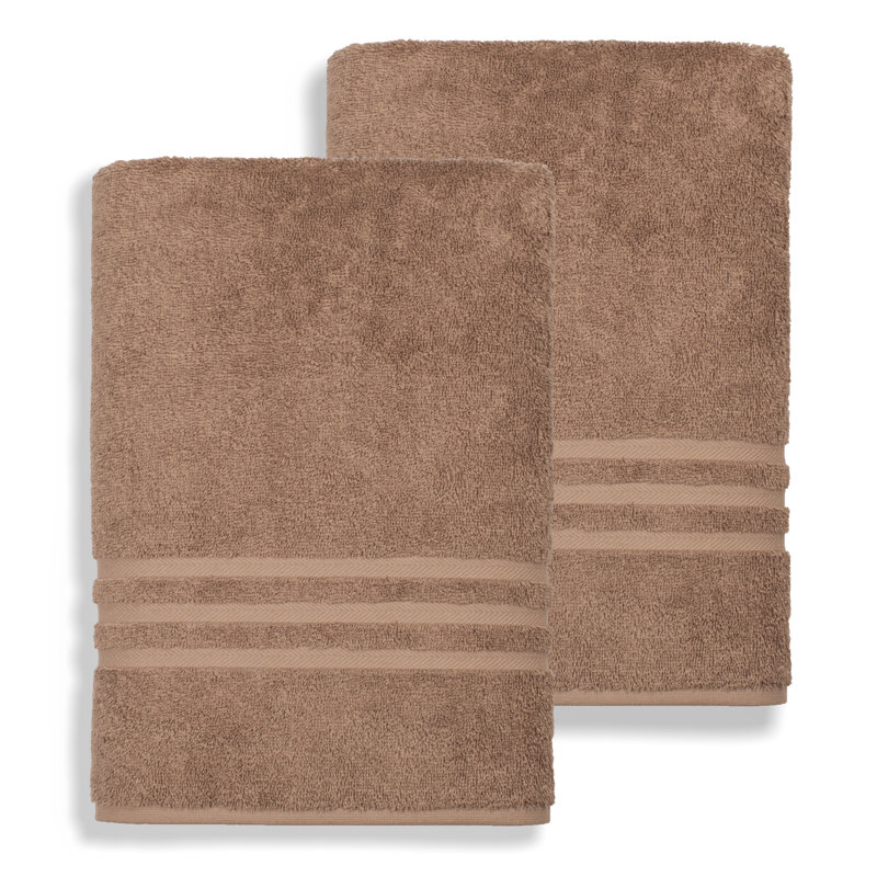 Drap de bain 2 pièces Denzi, Latte