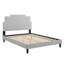 Lit plateforme en velours Modway Lindsey-130425004-21155203