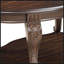 Table basse ovale en bois 42 po-456763633