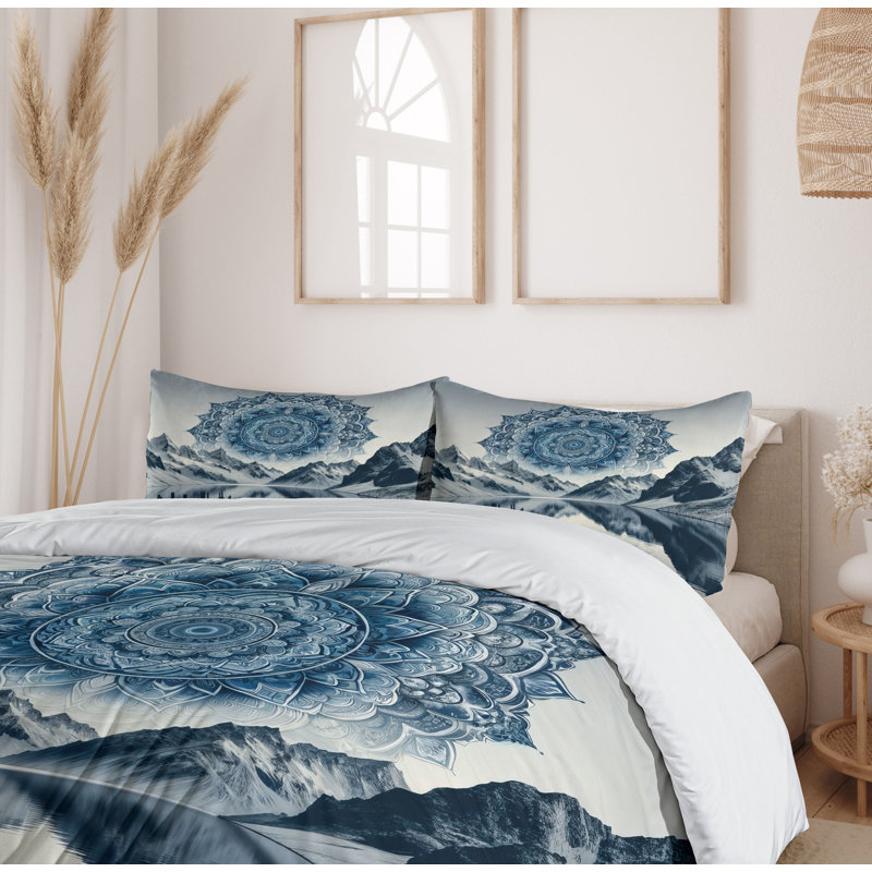 Lake Duvet Cover, Queen Duvet Cover + 2 Standard Shams
