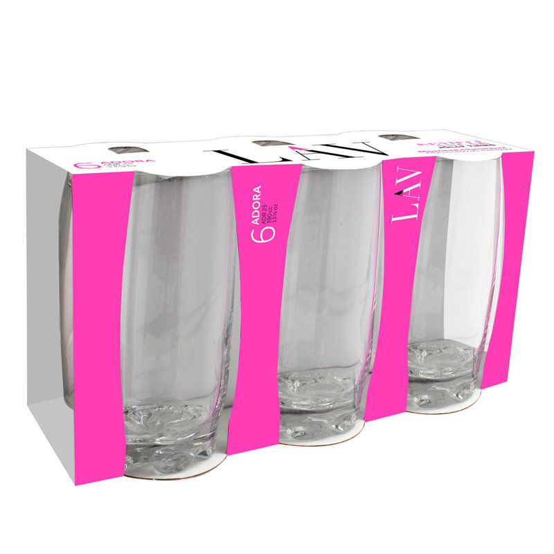 390ml Highball Glass, 6