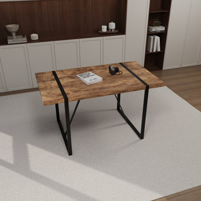 Modern Industrial Style Dining Table