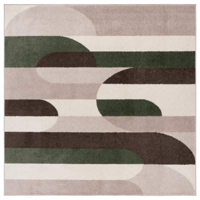 Trevorr Geometric Shapes Rug
