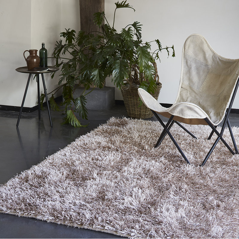 Cool Glamour Solid Colour Hand Woven Area Rug, Rectangle 200 x 300cm