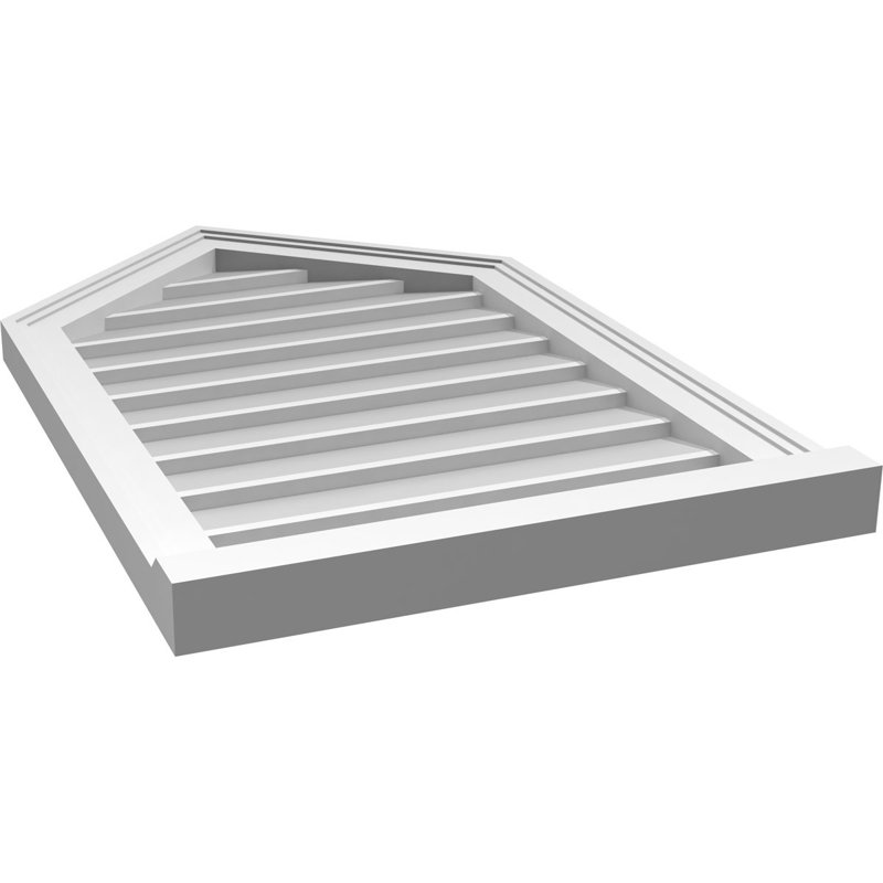 Ventilateur à pignon en uréthane non-fonctionnel Signature, H 32 po x l 20 po x P 2 po, 11/12
