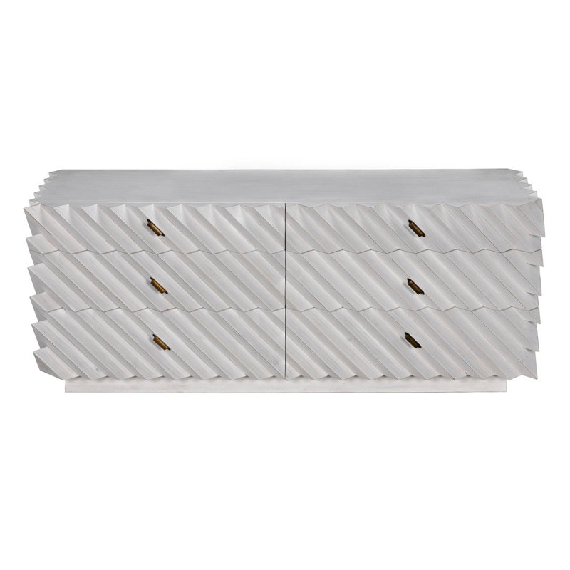 Hikaru 6 - Drawer Solid Wood Dresser