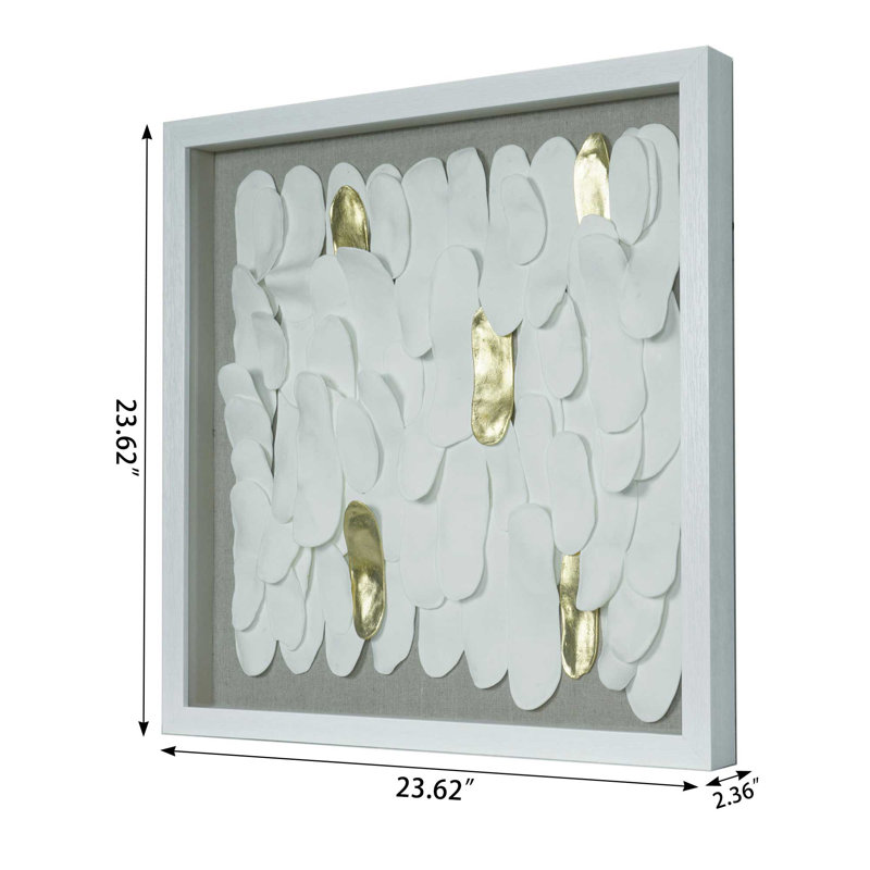 Handmade Glam Abstract Wall Decor