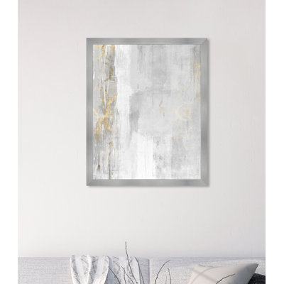 Abstract Elegance - Reproduction d'art graphique encadré