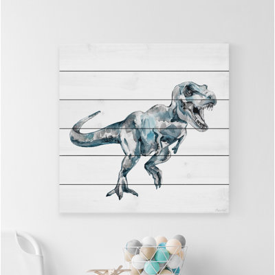 «Gagliano Mighty T-Rex» sur bois blanc