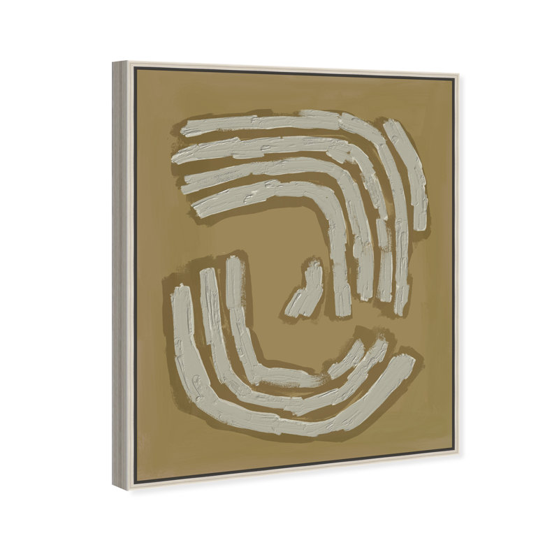 From Above Print by Oliver Gal, 31"H x 37"W, Silver Floater Frame