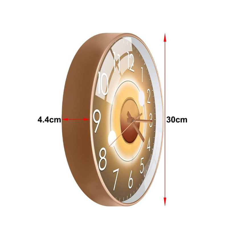 Wall Clock, Planet Gold