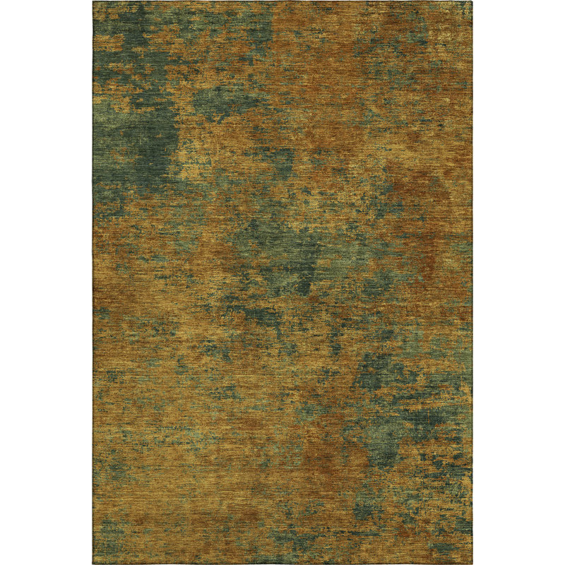 Premium Machine Washable Alexa AMF1093 Abstract Rug, Rectangle 10 pi x 14 pi