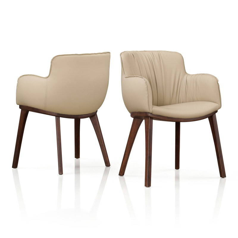 Fauteuils en bois massif Wrentham