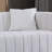 Clifford 62.6'' Velvet Square Arm Loveseat with 2 Pillows, Modern Channel-Tufted Couch for Living Room, White-443398672-443398669-418562263