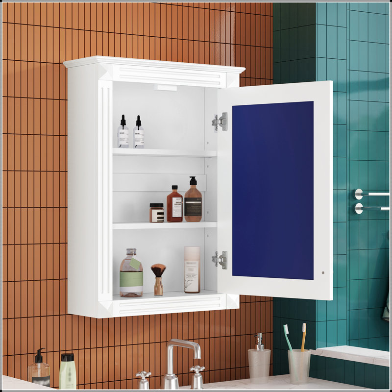 W H Medicine Cabinet Mirror