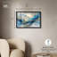 Art mural abstrait postmoderne Flow II Shadowbox par Art Remedy-115120709-115120706
