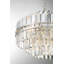 Lustre 12 lumières en nickel poli