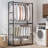40.94'' Metal Clothing Rack
