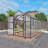 Greenhouse 8x12 FT Polycarbonate Greenhouse Raised Base and Anchor Aluminum Heavy Duty Walk-in Greenhouses for Outdoor Backyard in All Season-124615612