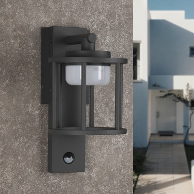 Applique murale d'extérieur imperméable IP44 avec capteur de mouvement Aideliz