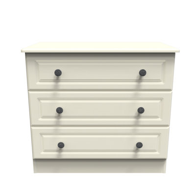 Fully Assembled Meansville 3 Drawer Chest