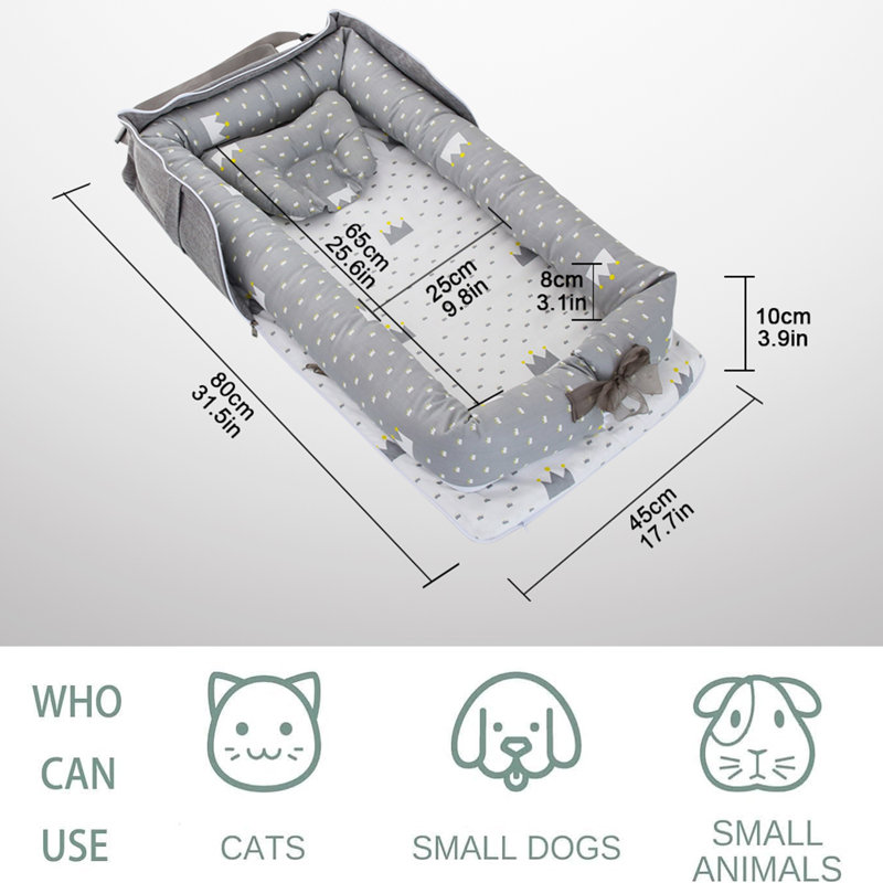 Elmina Cotton Pet Bed