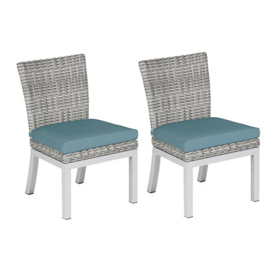 Chaise de patio avec coussin Argento