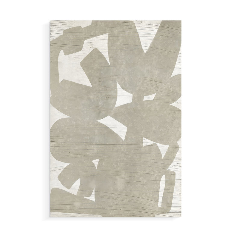 Bouquet de papier abstrait II - Impression sur toile seulement - NON-CADRE, H 48 po x l 32 po