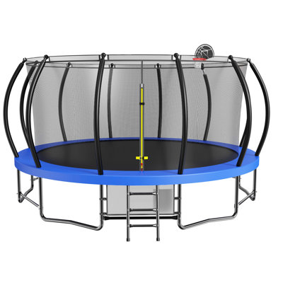 Structure de base trampoline spacieuse, coussin de sécurité pour enfant
