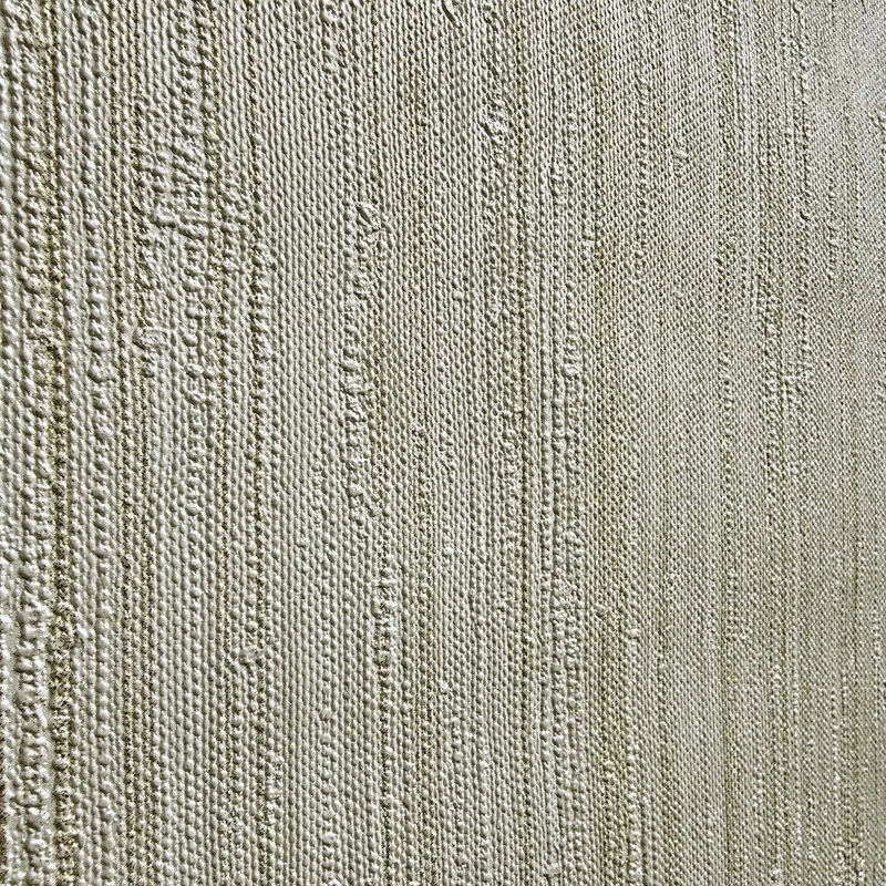 Papier peint texturé en tissu brun clair beige et crème
