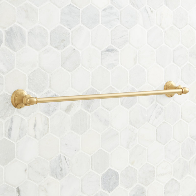 Porte-serviettes 18 po Beasley, Brushed Gold