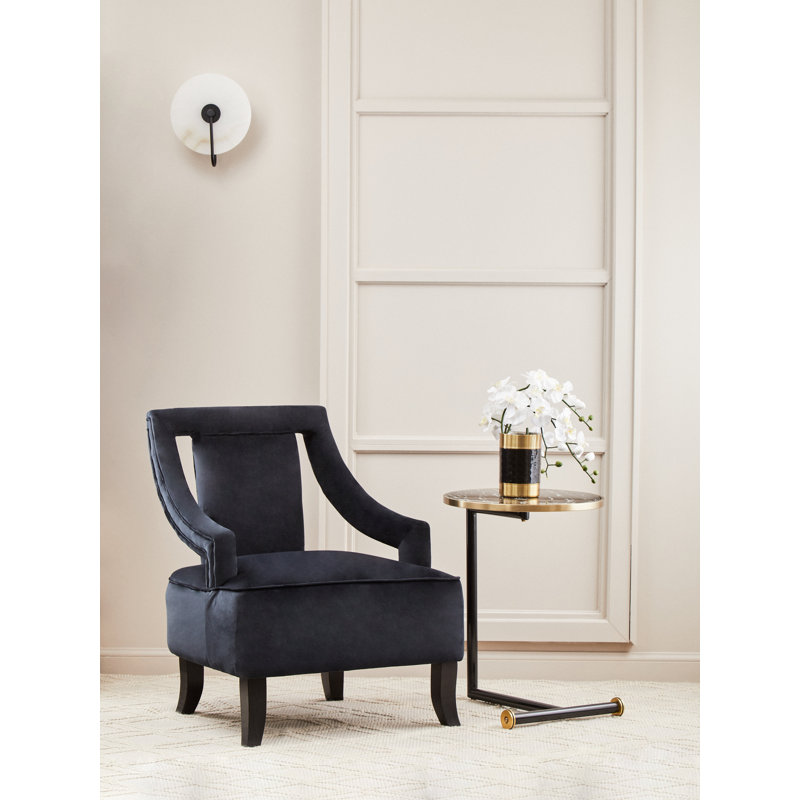 Bhodi Glass Top End Table