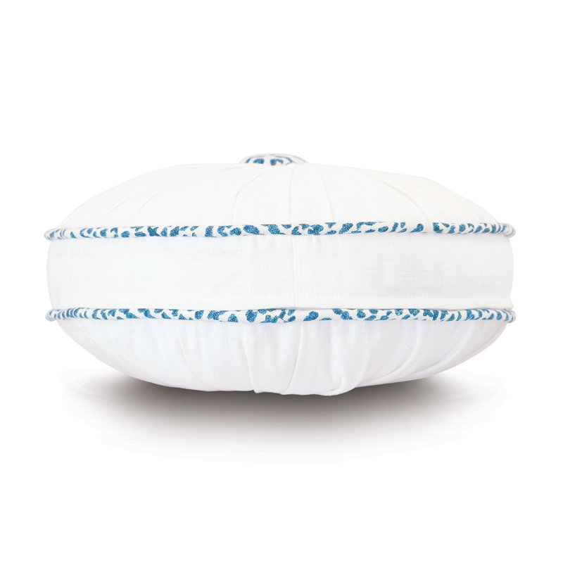 Clementine Circular Pillow Cover & Insert