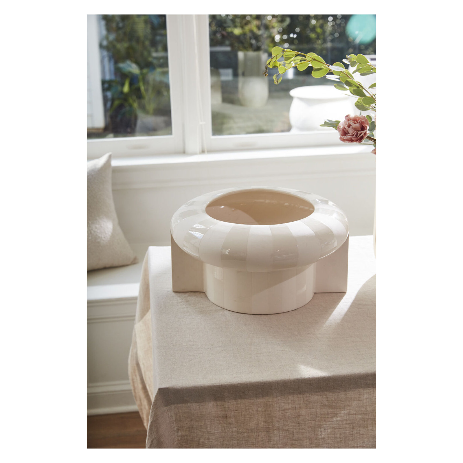 Replay Footed Bowl 16.25"x 8.5"