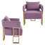 Chaise décorative moderne